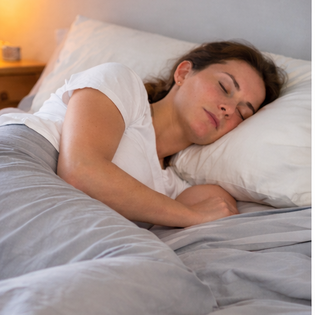 Best Sleep Positions for Knee Pain (and How a Knee Pillow Helps)